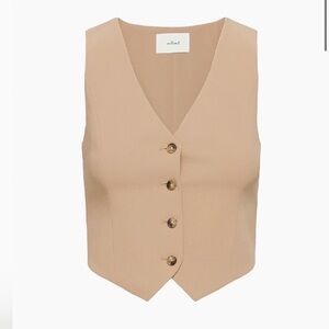 Aritzia Matching Set - Effortless Pants and Pacino Vest